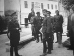 Ferdinand Catlos and Franz Karmasin, Sanok, Poland, circa late Sep 1939