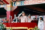 President Chiang Kaishek during the National Day parade, Taipei, Taiwan, Republic of China, 10 Oct 1966