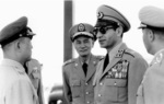 Chinese President Chiang Kaishek and Shah of Iran Mohammad Reza Pahlavi in Taiwan, Republic of China, 1958
