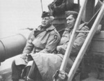 Brigadier General Donald Brann and Lieutenant General Mark Clark, Italy, 1943-1944