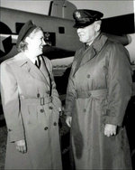 Jackie Cochran and Hap Arnold, circa 1944