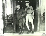 Japanese General Kenji Doihara being arrested shortly after the war, 1945