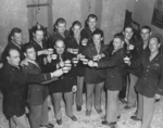 James Doolittle and fellow raiders at a reunion in North Africa, 18 Apr 1943