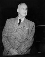 Wilhelm Frick at the Nuremberg War Crimes Trials, Germany, 1945-1946