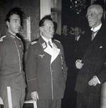 Prince Gustaf Adolf, Hermann Göring, and Gustaf V, Berlin, Germany, Feb 1939