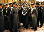 Alfred Jodl, Heinz Guderian, Wilhelm Keitel, Adolf Hitler, Karl-Otto Saur at Rügenwalde, Germany, 19 Mar 1943