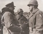 Douglas MacArthur with Charles Palmer, Korea, 1950s