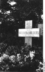 The grave of Werner Mölders, Invalidenfriedhof, Berlin, Germany, 1941-1942