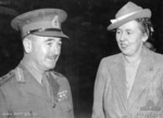 Australian Army Lieutenant General Leslie Morshead and his wife, Myrtle Catherine Hay Woodside Morshead, circa 1944