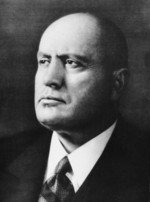 Portrait of Benito Mussolini, date unknown