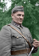 Portrait of Major General Aaron Pajari, 1945
