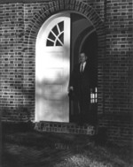 Lewis Puller at Christ Church, Saluda, Virginia, United States, 29 Jan 1962