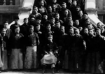 Puyi and members of his entourage, Tianjin, China, 1920s