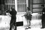 Simone Segouin fighting in central France, 19 Aug 1944