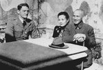 Claire Chennault, Song Meiling, and Chiang Kaishek in China, circa 1940s