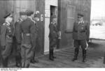 German Field Marshal Hugo Sperrle visiting an airfield, France, spring 1942, photo 4 of 5