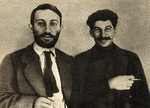 Joseph Stalin and Suren Spandarjan, 1915