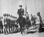 Sun Li-jen inspecting troops of the Chinese New 1st Army, China, circa 1940s