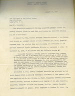 Request for Executive Clemency for Yamashita, addressed to Truman, 5 Feb 1946, page 1 of 4