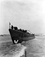 The launch of submarine Apogon, 10 Mar 1943