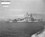 USS Astoria off Mare Island Naval Shipyard, California, United States, 21 Oct 1944, photo 1 of 3