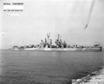USS Astoria off Mare Island Naval Shipyard, California, United States, 21 Oct 1944, photo 2 of 3