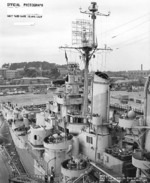 USS Astoria at Mare Island naval Shipyard, California, United States, 21 Oct 1944; photo 2 of 4
