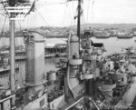 USS Astoria at Mare Island naval Shipyard, California, United States, 21 Oct 1944; photo 3 of 4