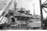 Port side motor launches of battleship Bismarck, 1940-1941