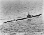 USS Cisco during trials, off northeastern United States, 19 Jun 1943, photo 1 of 4