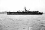 Cowpens off Mare Island Naval Shipyard, Vallejo, California, United States, 12 May 1945