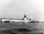 Port side view of USS Croaker, circa 1944-1945