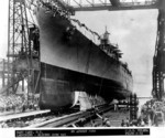 Launching ceremony of Helena, New York Navy Yard, Brooklyn, New York, United States, 27 Aug 1938, photo 1 of 2
