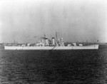 USS Helena at anchor, President Roads, Boston, Massachusetts, United States, 15 Jun 1940, photo 2 of 2; photo taken by photographer from USS Wasp