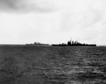 USS St. Louis, USS Helena, and USS Honolulu off Espiritu Santo, New Hebrides, 20 Jun 1943
