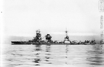 Hyuga at anchor, Japan, 4 Dec 1941