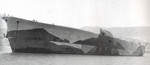 Incomplete Unryu-class carrier Ikoma, Shodoshima, Japan, 23 May 1946