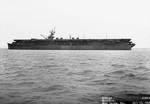 Independence off Mare Island Navy Yard, 13 Jul 1943, photo 1 of 3