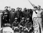 African-American mess attendants/gunners aboard Indianapolis, 10 Jul 1942