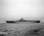 Intrepid off Newport News, Virginia, United States, 16 Aug 1943