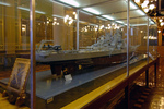 Model of USS Iowa in the Iowa State Capitol building at Des Moines, Iowa, United States, 16 Aug 2011