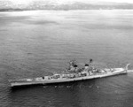 USS Iowa off Korea, 1952