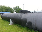 Kaiten midget submarine on display at Hackensack, New Jersey, United States, 31 Aug 2013, photo 1 of 2