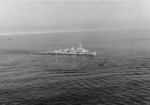 German light cruiser Köln as photographed by a RAF aircraft from Thorney Island in Southern England, United Kingdom, 2 Mar 1939