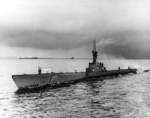 Argentinian submarine Santa Fe on trials, circa mid- to late-1960