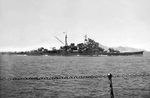 Japanese heavy cruiser Maya on a training run off Tawi Tawi, Philippine Islands, May 1944