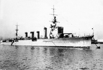 Light cruiser Naka prior to her commissioning, Nov 1925