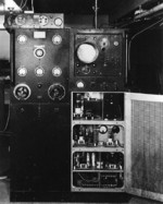 XAF radar transmitter and receiver aboard USS New York, 1938