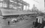 North Carolina fitting out at New York Navy Yard, Brooklyn, New York, United States, 17 Apr 1941, photo 1 of 2