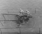 Deck gun of USS Permit, date unknown